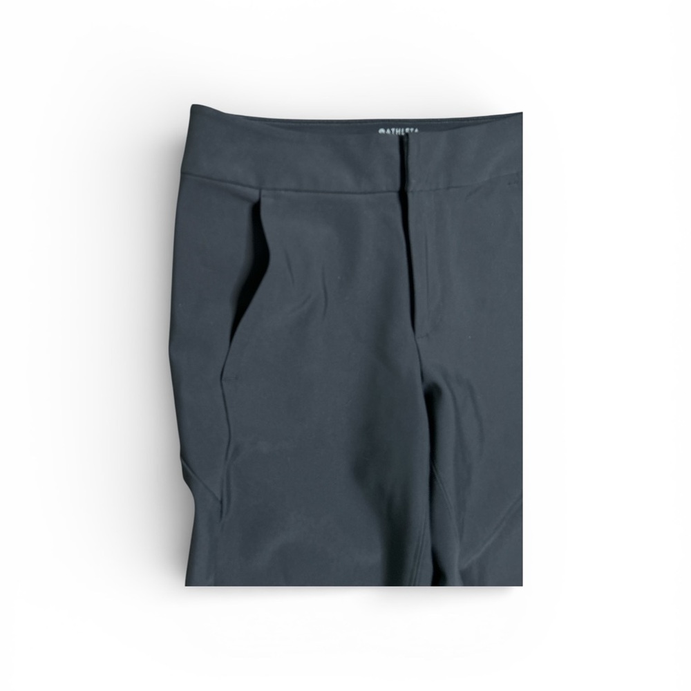 Athleta Stellar Flare Trouser Pant Women's Black Stretch NWOT.  Size 4P - Picture 12 of 12